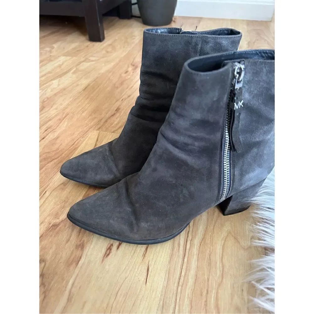 Michael kors gray booties size 6.5